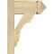Ekena Millwork Olympic Arts & Crafts Rough Sawn Outlooker, Douglas Fir, 6"W x 12"D x 16"H OUT06X12X16OLY03RDF - alternate 2